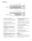 Page 99
qAudio Input Connectors (AUDIO IN 1 - 4)
These connectors, for RCA pin jacks, accept an unbal-
anced –10 dBV, 10 kΩline input audio signal supplied
from an external device such as a microphone amplifi-
er.
wAudio Output Connector (AUDIO OUT)
This connector, for an RCA standard jack, supplies an
unbalanced –10 dBV, 600 Ωline output audio signal to
an external device.
Recorded audio will be supplied from this connector
during playback.
eVideo Input Connectors (CAMERA IN 1 - 16 for the
WJ-HD316/CAMERA IN...