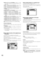 Page 108108
[User Delete] Deletion of a registered user
It is possible to delete a registered user.
Move the cursor to User Name and rotate the jog dial to
select the user name. Move the cursor to DELETE and
press the SET button.
The selected user will be deleted.
[Host Regist.] Registration of PC (host)
accessible to this unit
Register host information for the PC that accesses the unit
via a network such as a LAN.
Move the cursor to SET at the lower right on the menu and
press the SET button to complete...