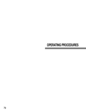 Page 7679
OPERATING PROCEDURES 