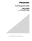 Page 1Before attempting to connect or operate this product,
please read these instructions carefully and save this manual for future\
 use.
Time Management Utility
Users Guide 
Model No.  WJ-MPU955 
