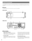 Page 66
PARALLELREDUNDANT
CPUSATELLITE
MODE
10BASE-T / 100BASE-TX
3 OTHER
ENCODER
DECODER SYSTEM
CONTROLLER
DATA  12 DATA  11 DATA  10 DATA  9 DATA  8 DATA  7 DATA  6 DATA  5 DATA  4 DATA  3 DATA  2 DATA  1
PERIPHERAL  INTERFACE   (
RS-
232C)
(
RS-
485) SYSTEM
CONTROLLER
2 1SATELLITE
STANDALONEYES NO
AC IN 125V  6.3A
SIGNAL
GND
yu!2
i
o
!0!1!3!4
Central Processing Unit
The WJ-MPU955 is a main component of the Network Security System. It uses an Intel®X86 processor based computer run-
ning in the multiple tasks...