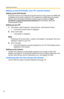 Page 16Operating Instructions
16
Setting up the IPv6 Router, your PC, and the Camera
Setting up the IPv6 Router
Set up the router as you subscribe to the IPv6 service. If the access from WAN side 
is disabled on the router, enable the TCP packets from WAN side in the packet 
filtering. See the Panasonic Network Camera support website at http://
panasonic.co.jp/pcc/products/en/netwkcam/ for information about the 
recommended routers.
Setting up your PC
1.Click [Start][All Programs][Accessories][Command Prompt]....