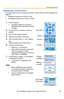 Page 29Operating Instructions
[For assistance, please call: 1-800-272-7033]                                 29
Registering a Preset Button
8 camera positions can be stored as presets. These buttons can be changed (see 
page 31).
 Registered buttons are shown in blue.
 Unregistered buttons are shown in white.
1.Click [Program].
 [Program] switches to [Cancel]. 
Click [Cancel] to quit without saving 
changes.
2.Pan and tilt the camera to a desired 
position.
3.Zoom to the desired position.
4.Adjust the...