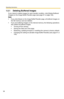 Page 38Operating Instructions
38
1.5.1 Deleting Buffered Images
If you intend to delete images for each transfer condition, click [Delete Buffered 
Images] on the Image Buffer/Transfer page (see page 91 or page 100).
Note
 If you click [Save] on the Image Buffer/Transfer page, all buffered images on 
the SD memory card are deleted.
 If you are buffering images on the internal memory, the following operations 
also delete all buffered images.
 Turning off the camera.
 Saving the Date and Time page.
...