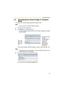 Page 50Operating Instructions
50
2.5 Encrypting the Camera Image in Transport 
Mode
The camera can encrypt images using IPsec transport mode.
Note
 If you use IPsec, the refresh interval increases.
1.Click [IPsec] on the Setup page.
2.Click Camera in the Transport column.
 If you use transport mode for E-mail or FTP transfer, click No. in the Buffer/
Tr a n s f e r  c o l u m n .
Note
 To display an Alarm Log, set Alarm 1, Alarm 2 or Motion Detection for the 
Trigger Setting and check [Enable].
3.Enter each...