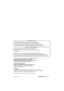 Page 114Panasonic Consumer Electronics Company, 
Division of Matsushita Electric Corporation of America
Printed in JapanPSQX3231ZA    KK0904JT0
2004 Panasonic Communications Co., Ltd. All Rights Reserved.
Panasonic Sales Company, 
Division of Matsushita Electric of Puerto Rico, Inc.
Carefully pack your unit, preferably in the original carton.
Attach a letter, detailing the symptom, to the outside of the carton.
Symptom
Operating Instructions are subject to change without notice.
Send the unit to an authorized...