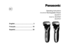 Page 1Operating Instructions
(Househol\f) Rechargeable \bhaver
Mo\fel No. E\b‑RT77
E\b‑RT67
E\b‑RT47
English��������������������������������������������� 3
Français����������������������������������������� 19
Español
������������������������������������������

35
BC 