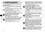Page 2222
Français
AVERTISSEMENT
Nepasendommager,modifier,plierexcessivement,tireroutordrelecordon�
Etnepasplacerd’objetlourdsurlecordon,nilepincer�-	Ceci	pourrait	provoquer	un	choc	électrique	ou	un	incendie	dû	à	un	court-circuit.
Nepasutiliserunetensionnominalesupérieureàcelledelapriseouducâblesecteur�-	Un	dépassement	de	tension	nominale	en	connectant	une	quantité...