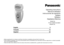 Page 1Operating InstructionsManuel d’utilisation
Instrucciones de operación Epilator
Épilateur
Depiladora Eléctrica
Model No.
Nº de modèle Modelo No.  ES-WD51
Before operating this unit, please read these instructions completely and save them for future use.
Avant d’utiliser cet appareil, nous vous recommandons de lire l’ensemble de ces instructions et de les ranger dans un endroit accessible 
pour une consultation ultérieure.
Antes de utilizar esta unidad, por favor lea estas instrucciones completamente, y...