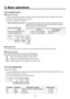 Page 19
19

2. Basic operations
2-3-2. Setting the key
Selecting the key type
1 Press the [FUNC] switch to light its indicator, and then press the [KEY] switch to display the KEY menu.
2  Turn [F1] to display the KEY menu (sub menu).
3  Turn [F], and select the TYPE item.
SELF (self key/luminance key) :    The key signals are created from the luminance signals of the key fill 
material. Since key fill signals are used as the key source, the signals 
selected by the key source are ignored.
LIN (linear...