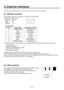 Page 51
51

6. External interfaces
This unit comes with RS-4, GPI and tally connectors to serve as external interfaces.
6-1. RS-422 connector
This enables the unit to be controlled by an editing controller AG-A850. 
Use it with the settings below.
Baud rate:  38400 bps
Parity :  ODD
Stop bit:  1 bit
Pin assignment
Pin No.Signal nameDescription of signal
1FRAME GROUNDFrame ground
TXD –Send data (–)
3RXD +Receive data (+)
4GROUNDGround
5NCNot used
6GROUNDGround
7TXD +Send data (+)
8RXD –Receive...