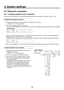 Page 132132
5. System settings
5-2.  Setting the crosspoints
5-2-1.   Assigning signals to the crosspoints
External video input signals and internally generated signals can be assigned to crosspoint buttons 1 to 32.
Displaying the assignment statuses
 Press the [XPT] button to light its indicator and display the XPT menu.
 Refer to “2-1-5. LCD menu area”.
 Turn [F1] to display the Stats1-4 sub menu.
The status of the assignment is displayed. The names of the assigned signals are abbreviated on the display....