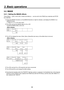 Page 3838
3. Basic operations
3-2.  IMAGE
3-2-1.   Setting the IMAGE effects
Three effects — paint, mono-color, mosaic and defocus — can be set for the PGM/A bus materials and PST/B 
bus materials.
Press the [IMAGE A] button (or the [IMAGE B] button) to light its indicator, and display the IMAGE A (or 
IMAGE B) menu.
 Refer to “2-1-5. LCD menu area”.
 Turn [F2], and set the IMAGE effect to On or Off.
To add the IMAGE effect, set to On.
 
IMAG A 1 |
On/Off  |
        |
        |
       
IMAG A  |    Off|...