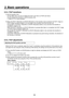 Page 6666
3. Basic operations
3-5-4.  PinP transitions

Set the transition time.
On the TIME menu, turn [F1] to display the PinP1 sub menu (or PinP2 sub menu).
As with background transitions, set the transition time.
 Refer to “3-1-6. Auto transition”.
 When the [PinP1 ON] button (or [PinP2 ON] button) in the transition area is pressed, the PinP1 image (or 
PinP2 image) transitions (fades in) for the length of the transition time that has been set.
During fade-in, the [PinP1 ON] button (or [PinP2 ON]...