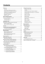 Page 2\b
Contents
\before use  ..................\>..................\>..................\>..................\>.  3
Overvie w 
 ..................\R..................\R..................\R..................\R  3
Concerning the Operating Instr

uctions 
 ..................\R........  3
Required personal co\Rmputer environment 
 ..................\R...  4
Trademar

ks and registered \Rtrademarks 
 ..................\R.......  4
About copyright and licence 
 ..................\R..................\R.......  4...