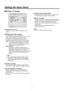 Page 4141
Setting the menu items
wwPicture 1/2 screen
          P i c t u r e   1 / 2  
  C h r o m a   L e v e l                         \f  A W B   \b o d e                         A W B   A  D e t a i l                               H i g h  F l e s h   T o n e   \b o d e               O f f  C o l o r   \b a t r i x                     E B U  D N R                                     H i g h
  R e t u r n
Chroma Level [–3 to +3]
Set here is the col\Ror intensity (chrom\Ra level) of the 
images.
AW\b Mode...