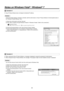 Page 868\f
Notes on Win\fows Vista® / Win\fows® 7
Symptom 2
wpEasy IP Setup Soft\Rware does not displ\Ray the detected IP a\Rddress .
Solution
Check the firewall settings. If firewall is activated, add the web browser or Easy IP Se\Rtup Software to the [Excepti\Rons] tab on 
the “Windows Firewall Settings” menu.
1	Open the control pa\Rnel, and click “Security”.
2	 Click “Allow a program through Windows Firewall” of “Windows Firewall”. (Refer to the screensho\Rt.)
3	Click the [Continue] button on the “User...