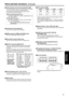 Page 3737
Operating
	
Instructions
Part\f and their functi\gon\f(continued)
9 LAN connector for IP contro\b [LAN ACT/LINK]
This LAN connector\g (RJ45) is connecte\gd when exercising 
IP control over the unit from a\gn external device.
Use a cable with the following specifications\g for the 
connection to the \gLAN connector:
When connecting through a hub:
  LAN cab

le* (category 5 or above, straight cable), max. 
100
  meters [328   ft]
When a hub i\f not u\g\fed:
   LAN cab

le* (category 5 or above,...