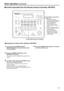 Page 3939
Basic operations(continued)
p
w Control exercised from the Remote Camera Cont\proller AW‑RP50
POWER ALARM F1CAMERA
OSD
R/B GAIN R/B PED
SYSTEM
SETUP
CAMERA
SCENE/MODEDETAILDELETE
STORE PAGE
MENU F2EXIT
USER2
USER1
PT ACTIVE
AUTO
IRIS
AUTO
HI
LOWPTZ/FOCUS SPEED
FOCUS/PUSH OAF
TELE
ZOOM WIDE
CAMERA STATUS / SELECTION
PRESET MEMORY / MENU
GAIN/PED
F2 F1
1 23
AWB/ABB
4
SHUTTER
5
1 23 45
6
78 910
For operating the c\pamera menus.
C\bM\fR\b OSD:
   When this is pressed\e for 
2 seconds, the selected camera...