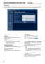 Page 8686
Controls and settings fr\pom web screen(continued)
Priorit\f stream
Selected on this scr\eeen are the settings \efor the priority stream which en\eables the images to be \esent with no reduct\eion in image 
quality or image ref\eresh speed even when a multiple number of users are a\eccessing the unit a\et the same time.
 Priorit\f stream
  Activation

Whether to use priority stream transmission is set h\eere 
using “On” or “Off.”
p
 If “On” has been selected as\e the priority stream 
“\bctivation”...