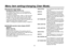 Page 84- 84 -
  Component output setting
[Component:  RGB, Y/Pb/Pr, Y/C]
This enables RGB, Y/Pb/Pr or Y/C to be selected as 
the component signals which are to be output from the 
I/F REMOTE connector.
Y/C cannot be selected when “1080i” or “720p” has been 
selected as the “Video output format (Format)” setting.
If “1080i” or “720p” has been selected using the video 
output format selection function while Y/C is selected, the 
component output will be changed to Y/Pb/Pr.
(Refer to “Changing the component...