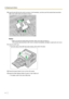 Page 5610.
Insertthetab( )intothenotchasshownintheillustration,andthenpushthedoublefeedprevention
rollercoveruntilitclicksintoplacetocloseit. Notice

