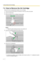 Page 627.2HowtoRemovetheInkCartridge
Removetheoldinkcartridgebeforeinstallinganewinkcartridge.
1. Pressandholdthepowerbuttonforonesecondormoretoturnof
ftheunit