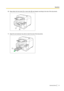 Page 296.Raise either the front side ( A) or back side ( B) exit stopper according to the size of the documents.
7. Adjust the exit extension tray ( A) to match the size of the documents.
Operating Manual29
Operation12 1  