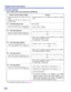 Page 2020
Display Panel Instructions
´Actual settings
Scan setting menu (by pressing the SCAN key)
¥
For changing the display language, see page 14. Number, mode and default display
¥Pressing the 3 key will change to the next
mode.
¥Pressing the 4 key will change to the
previous mode.Contents
¥Pressing the 1 key or the 2 key will change to another
value.
01    Front side dropout color
Color selection
02    Front side brightness
¥When ÒHostÓ is displayed, pressing the 1 key or the 2 key
will change the display...