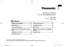 Page 33
Operating Instructions
(Household) Rechargeable Shaver
Model No. ES‑LT5N
ES‑LT3N
Thank you for purchasing this Panasonic product.
Before operating this unit, please read these instructions completely and save them for future use.
Safety precautions
.....................4
Intended use  ���������������������������������������� 8
Parts identification  ������������������������������9
Operation and display of the switch 
lock ������������������������������������������������������� 9
Charging the shaver...