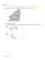 Page 342.
Adjust the document guides ( A) slightly larger than the actual size of the documents.3.
Carefully align the documents.
•The 
documents feed better when the leading edges are aligned slantwise as shown in the illustration.34 Operating ManualOperation1 1
2  