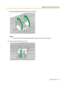 Page 537.
Close the double feed prevention roller cover ( A) firmly.Notice
•Be sure to close the double feed prevention roller cover until it clicks into place.
8. Open the paper feed roller cover ( A). Operating Manual 53Replacement Parts and Optional Units1 1  
