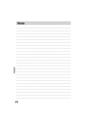 Page 2828
Français
Note
................................................................................................................
................................................................................................................
................................................................................................................
...................................................................................................................