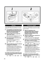 Page 2625
Keep Warm
Off
TimerTimer
Regular
ReheatSlow Cook Porridge
Cooking Timer
Menu
Cooking 
Timer
StartFUZZY
MICROCOMPUTER
SteamQuick
Use the “Slow Cook” menu for stewing. You can set the
cooking time in 30-minute increments from 1 to 4 hours.
Put ingredients and seasonings into the
pan and set the pan into the rice cooker.
Close the outer lid and plug the rice
cooker into an electrical outlet.
Press the [Menu] key to select the
“Slow Cook” menu.
“1H” (1 hour 0 minutes) is displayed on the LCD as the...