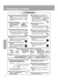 Page 7 
Introduction
6
Précautions à prendre
åAttention
Ne pas utiliser le cuiseur sur une surface
instable ou pouvant être endommagée par la
chaleur.
Le renversement du cuiseur pourrait
causer des blessures ou provoquer
un incendie.
Ne pas toucher la partie
métallique à l’intérieur du
couvercle pendant ou
après l’utilisation du
cuiseur.
Peut causer des brûlures.
Ne pas déposer d’objet près de l’évent à vapeur.
La partie exposée à la vapeur pourrait se déformer.
Si le cuiseur est utilisé dans une...