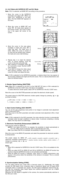 Page 72-2. ALC Mode with SUPER-D2 OFF and ELC Mode
Note:If ELC is selected, set MASK SET according to this procedure.
1. Move the cursor to the SUPER-D2
parameter and select OFF. (When you
select ELC, SUPER-D2 is not avail-
able.) The item MASK SET appears on
the menu.
2. Move the cursor to MASK SET and
press  . 48 mask areas appear on
the monitor screen. The cursor is blink-
ing in the upper left corner of the
screen.
3. Move the cursor to the area where
backlight is bright and press  to
mask that area. The...