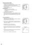 Page 3233
Synchronization (SYNC)
1. Display SET UP on the monitor screen.
If necessary, refer to Setup Menu Display on page 16 for details
on displaying the SET UP menu on the monitor screen.
2. Move the cursor to SYNC and select line-lock (LL) or internal (INT)
by using the joystick.
The factory default setting is INT.
Important Notices:
1. The priority of SYNC modes is as follows:
1. Multiplexed vertical drive (VD2) (highest priority)
2. Line-lock (LL)
3. Internal sync (INT) (lowest priority)
2. To use...