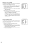 Page 3637
Electronic Zoom (EL-ZOOM)
The electronic zoom magnifies a scene 2-fold. With a 18-fold optical
zoom lens, the camera is capable of 36-fold zoom.
1. Move the cursor to EL-ZOOM and select ON or OFF by moving
the joystick to the right or left, and then press the CAM (SET) key.
The factory default setting is ON.
ON:Two (2) - fold electronic zoom is available with the ZOOM
switch on the controller.
OFF:The electronic zoom function is not used.
Notes:
•A scene magnified by the electronic zoom function may...