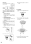 Page 4446
Full duplex (4 line) *
BP 2
BP 1 Function
Switch
position
Function
Switch
position
RS485 Setting
The 4-bit DIP switch in used for
RS485 termination.
ON
Marking
1. Mark the mounting holes on the ceiling,
using the removed camera mounting base
as a template.
2. Fix the camera mounting base to the ceiling
with four screws (not provided, M4). Note:Remove sharp edges to protect the
cables.3. Assemble the Camera
Reverse the disassembly procedure. Take
care not to cut any cables.
OFFTermination ON...