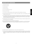 Page 3-3-
IMPORTANT SAFETY INSTRUCTIONS
1) Read these instructions.
2) Keep these instructions.
3) Heed all warnings.
4) Follow all instructions.
5) Do not use this apparatus near water.
6) Clean only with dry cloth.
7) Do not block any ventilation openings. Install in accordance with the manufacturers instructions.
8) Do not use near any heat sources such as radiators, heat registers, stoves, or other apparatus (including
amplifiers) that produce heat.
9) Do not defeat the safety purpose of the polarized or...