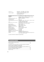 Page 9494
Angle de vue: Horizontale: 73,6°(WIDE) – 35,6°(TELE)
Verticale: 53,4°(WIDE) – 26,6°(TELE)
Angle de réglage: Limites de balayage panoramique: ±175°
Limites d’inclinaison: ±75°
Limites dazimut: ±160°
Principales rubriques de menu de configuration (les réglages implicites dusine sont
soulignés.)
Langue: ENGLISH
, FRENCH, GERMAN, SPANISH, ITALIAN,
RUSSIAN, JAPANESE, ou CHINESE
Identification de caméra vidéo: jusquà 16 caractères
Contrôle de lumière: ALC
Super Dynamic 3: ON
ou OFF
Vitesse d’obturation...