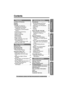 Page 33
Useful Information Basic Operation Preparation
Advanced Operation
Location of Controls. . . . . . . . . . 4
Display . . . . . . . . . . . . . . . . . . . . . 5
Settings . . . . . . . . . . . . . . . . . . . . 6
Installing the Batteries  . . . . . . . . 6
Connecting the Handset/
Telephone Line Cord  . . . . . . . . 6
Connecting a Communication
 Device . . . . . . . . . . . . . . . . . . . 7
Programming Summary . . . . . . . 8
Time and Date  . . . . . . . . . . . . . . 9
Display Language . . . . . . . ....