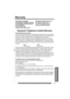 Page 5353
Useful Information
For assistance, please visit http://www.panasonic.com/phonehelp PANASONIC CONSUMER PANASONIC PUERTO RICO, INC.
ELECTRONICS COMPANY, DIVISION San Gabriel Industrial Park,
OF PANASONIC CORPORATION OF Ave. 65 de Infanter
ía, Km. 9.5,
NORTH AMERICA Carolina, Puerto Rico 00985
One Panasonic Way,
Secaucus, New Jersey 07094
Panasonic Telephone Limited Warranty
Limited Warranty Coverage
If your telephone (identified in your Operating Instructions) does not work properly 
because of a defect...