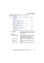 Page 135Base Unit Settings
For assistance, please visit http://www.panasonic.com/help135
3Enter the user name and password you set in Initialization Setup.
LTop Menu is displayed.
1Current mode:Indicate the current selected mode. The mode is 
determined by the position of the Mode selector 
switch (page 200).
2Menu items:
LNetwork Connection: Provide an easy setup for Internet connection 
(page 136). Allow you to create a new profile of 
network connection and modify the existing 
network connection profile...