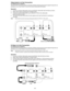 Page 6-6-
Video/Audio In & Out Connection
CT-2788YD and CT-2789VYD
The IN and OUT terminals located on the back of Monitor directly pass the input signals through the out
terminals, so you may monitor or record the external video/audio information.
Operation
1. Connect an external video/audio source to the Monitor video/audio input terminals as shown.
2. Select video mode by pressing the TV/VIDEO button.
3. Connect an external video/audio source (Monitor or VCR) to the video/audio
output terminals as shown.
4....