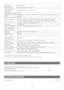 Page 109Mise au point
automatique
ON/OFF Maintien d’image
Limites de balayage
panoramique Détection de mouvement
NettoyageLEARN/PLAY/STOP, jusquà 30 secondes
ON/OFF Patrouille
Commandes360 ° infini
Possible (en mode de balayage panoramique automatique)
Manuelle/position séquentielle/position tri/balayage panoramique automatique
Manuel: environ 0,1 °/s - 120 °/s., 8 pas/64 pas
Position de séquence: environ 300 °/s, maximum
0°à 180 ° (–5 ° à 185 °) 5 ° de réglage dangle dinclinaison)
Manuelle/position...