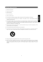 Page 3-3-
Important safety instructions
1) Read these instructions.
2) Keep these instructions.
3) Heed all warnings.
4) Follow all instructions.
5) Clean only with dry cloth.
6) Do not block any ventilation openings. Install in accordance with the manufacturers instructions.
7) Do not install near any heat sources such as radiators, heat registers, stoves, or other apparatus (including
amplifiers) that produce heat.
8) Do not defeat the safety purpose of the polarized or grounding-type plug. A polarized plug...