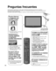 Page 5050
Preguntas frecuentes
Antes de solicitar reparaciones o ayuda, siga las indicaciones siguiente\
s para solucionar el problema.
Si el problema persiste, póngase en contacto con su concesionario de \
Panasonic o con el centro de servicio de 
Panasonic local para solicitar ayuda.
Para obtener ayuda adicional, póngase en contacto con nuestro sitio W\
eb en www.panasonic.com/contactinfo
Puntos blancos 
o imágenes con 
sombra (ruido)
 Compruebe la posición, la orientación 
y la conexión de la antena....