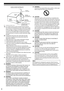 Page 44
EXAMPLE OF ANTENNA GROUNDING AS PER NATIONAL ELECTRICAL CODE, ANSI/NFPA 70ANTENNA 
LEAD IN WIRE
GROUND 
CLAMP
NEC — NATIONAL ELECTRICAL CODE GROUNDING 
CONDUCTORS
(NEC SECTION 810-21)
GROUND CLAMPS
POWER SERVICE GROUNDING 
ELECTRODE SYSTEM
(NEC ART 250, PART H)
ELECTRIC 
SERVICE 
EQUIPMENT
ANTENNA
DISCHARGE UNIT
(NEC SECTION 810-20)
19. An outside antenna system should not be located in the vicinity of overhead power lines, other electric light, power circuits, or where it can fall into such power...