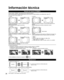 Page 3636
  Información técnica
 
Relación de aspecto (FORMAT)
Pulse el botón “FORMAT” para pasar por los modos de aspecto.
Esto le permite elegir el aspecto dependiendo del formato de la señal recibida y sus preferencias. (pág. 16)
(ej.: en el caso de una imagen 4:3)
 COMP JUSTO
COMPJUSTO
Amplía horizontalmente la imagen 4:3 hasta los bordes 
laterales de la pantalla.
(Recomendada para la imagen anamórfica)Alarga para justificar la imagen 4:3 a las cuatro esquinas de la 
pantalla.
(Recomendada para la emisión...